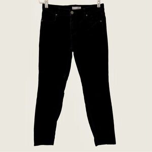LOFT Black Corduroy Skinny Jeans Size 4